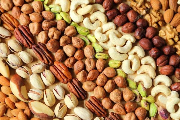 nuts types and names