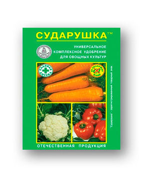 gjødsel Sudarushka + for tomater anmeldelser
