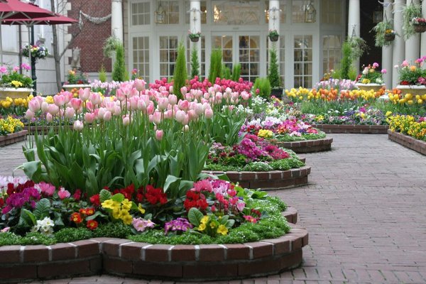DIY flower garden design