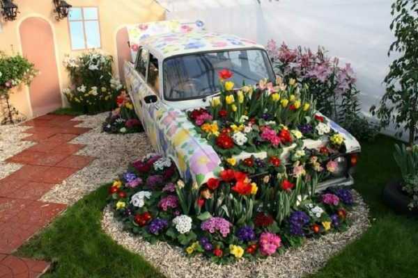 flower bed design + do it yourself
