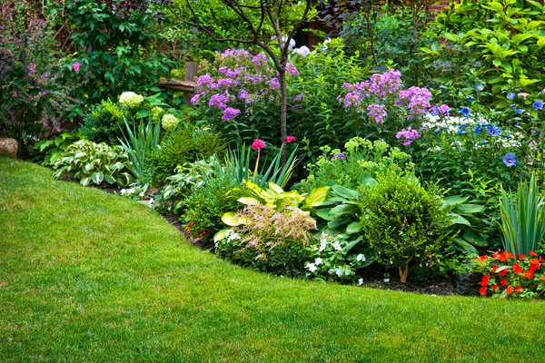types of flower beds landscape design