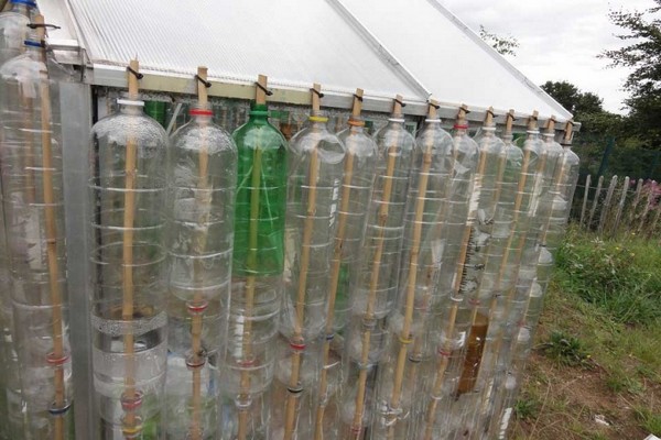 greenhouses + from bottles + do it yourself