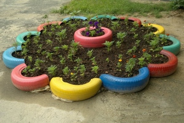 Zaun + für Gartenbetten