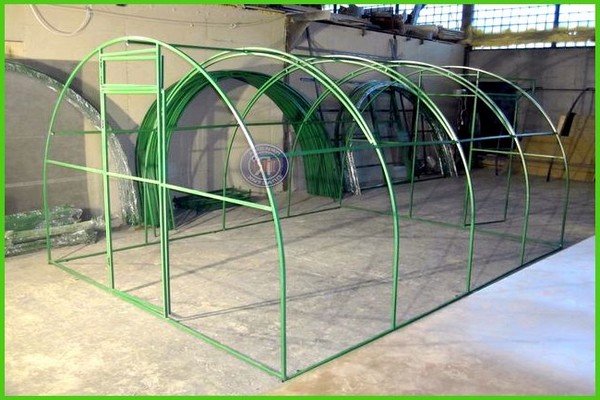 greenhouse + from a pipe + do it yourself
