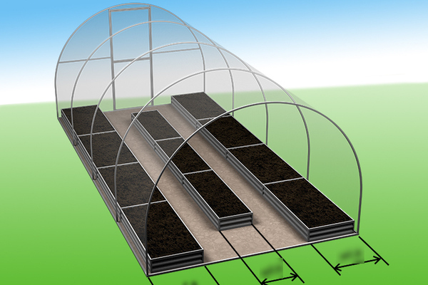 How to make greenhouse beds correctly