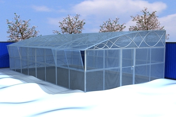 Greenhouse para sa buong taon na paglilinang